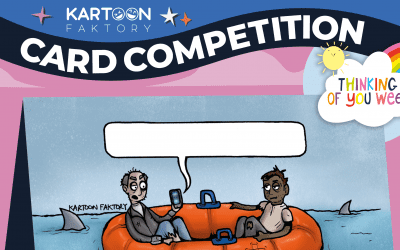 Come up with something funny, witty or silly  and become a Kartoon Faktory greeting card writer!