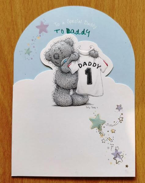 No. 1 Daddy! #cardtokeep