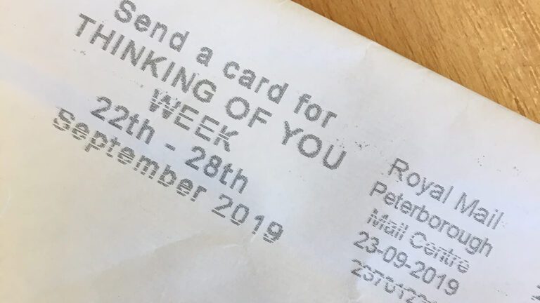 Dedicated postmark a real hit!