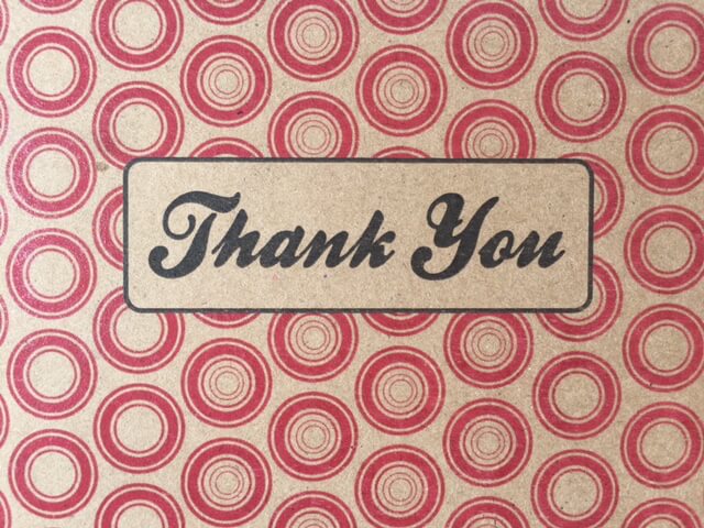 Thinking of You Week Thank Yous