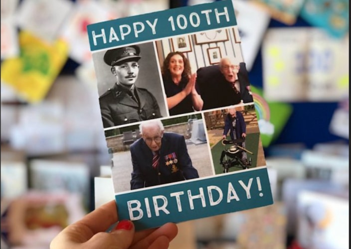 Over 200,000 Birthday Cards Sent To Captain Tom Moore For His 100th Birthday