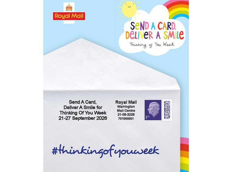 Royal Mail Unveils Special Thinking of You Week 2026 Postmark